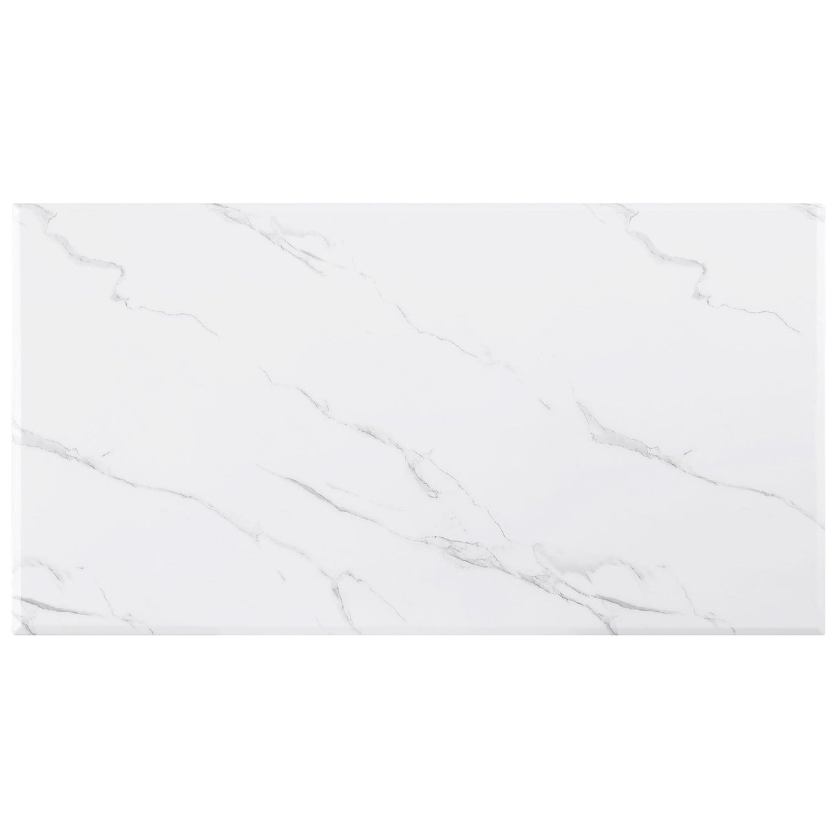 Maciel - Coffee Table With Accents - White Marble