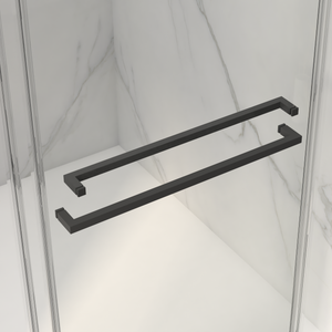 Frameless Double Sliding Shower Door