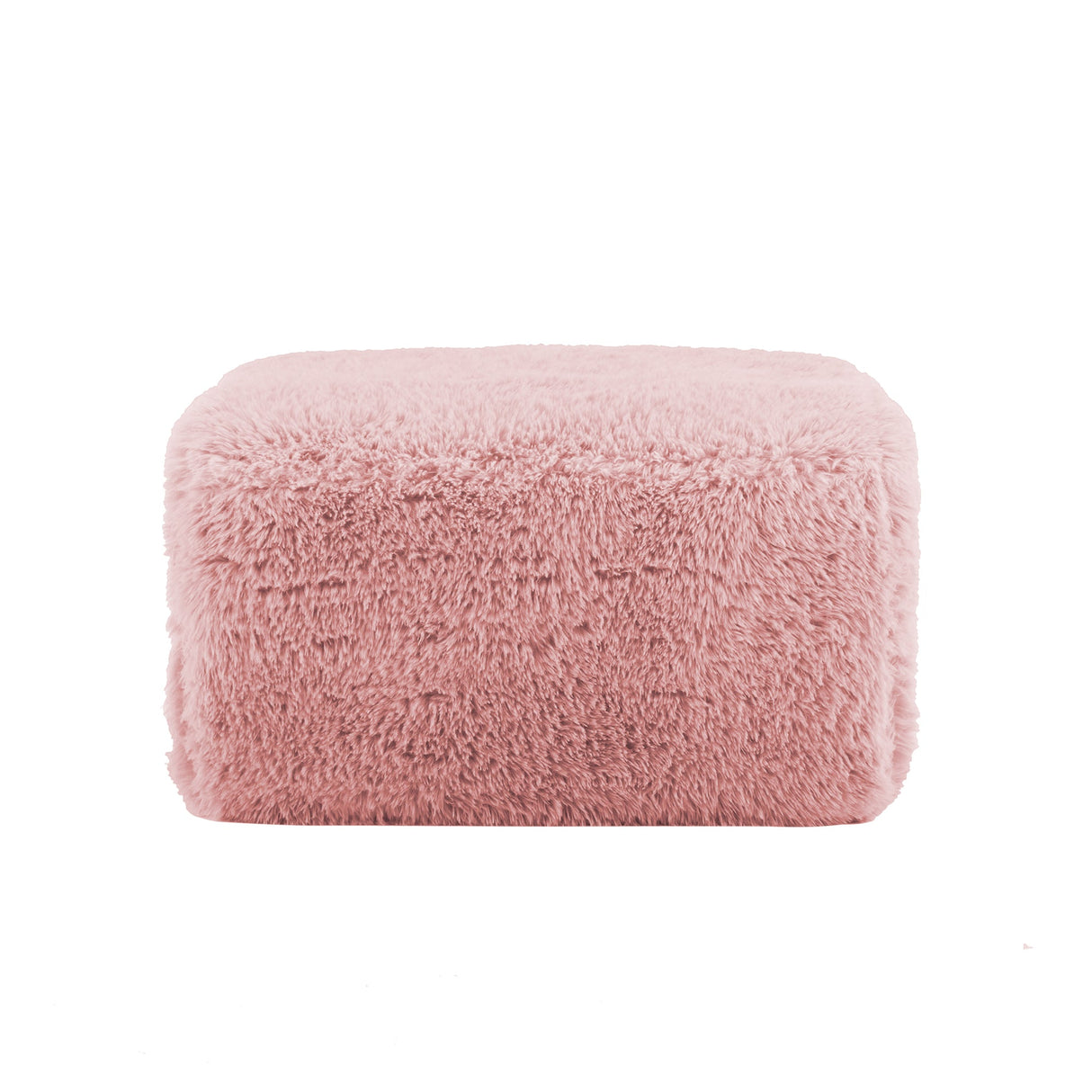 Aviana Ottoman Plush Fabric - Pink