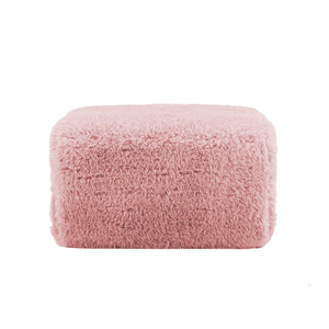 Aviana Ottoman Plush Fabric - Pink