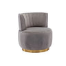 360 Degree Swivel Cuddle Barrel Accent Sofa Chair
