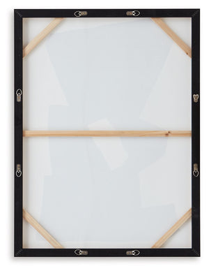 Garviery - Wall Art - Black / Cream