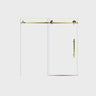 Frameless Shower Door, Smooth Sliding Tracks