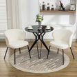 042-Set-of-2-Boucle-Fabric-Dining-Chairs-With-Black-Metal-Legs,Ivory-