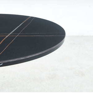 Mid-Century Tulip Dining Table with Round Top and Pedestal Base - Multiple Colors