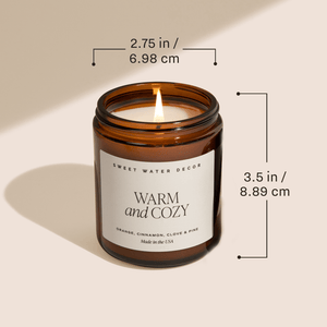 Pumpkin Spice Soy Candle 9oz Amber Jar