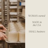 Pumpkin Spice Soy Candle - Patterned 9 oz - Clear Jar