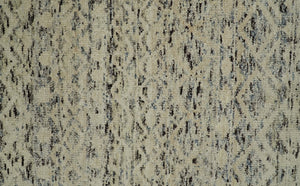 9x12 Hand Knotted Beige and Brown  Modern Contemporary Southwestern Tribal Trellis Recycled Silk Area Rug