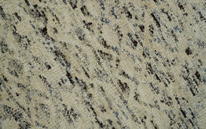 9x12 Hand Knotted Beige and Brown  Modern Contemporary Southwestern Tribal Trellis Recycled Silk Area Rug