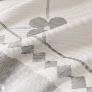 Cooling Four-Leaf Clover Hope Faith Love Luck Summer Comfy Ice Silk Furniture Throw Covers for Sofas