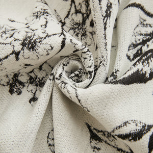 Chenille Butterfly Sofa Cover Blanket, L Shaped Couch Cover, Reversible Couch Protector