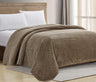 Decor&More HomeEssentials Extra Heavy and Plush Chevron Braided Microplush Jacquard Blanket