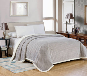 Faith, Hope, Love Home Decor Ultra Lush Reversible Sherpa Elite Blanket