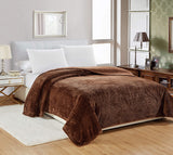 Home essentials popcorn textured microplush blanket