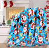 NobleHouse Velvet Touch Holiday Throw Fleece Blanket (50" x 60")