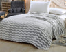 Decor&More Home Essentials Chevron Microplush Blanket