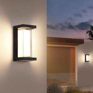 LED Outdoor Wall Light – IP66 Waterproof Motion Sensor Lamp for Porch & Garden
