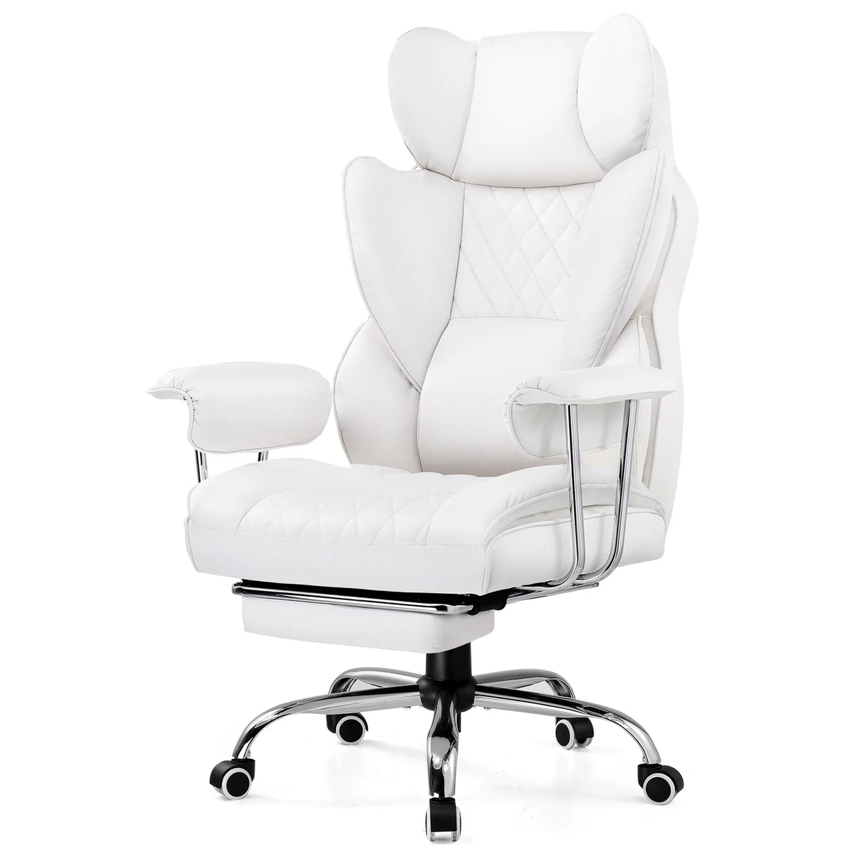 Big and Tall Gaming Chair Pocket Spring Lumbar Support Ergonomic Office Chair