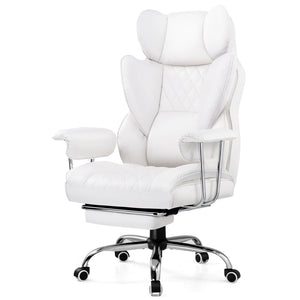 Big and Tall Gaming Chair Pocket Spring Lumbar Support Ergonomic Office Chair