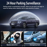 1080P Car DVR Dash Cam 4-Channel with Night Vision and G-Sensor