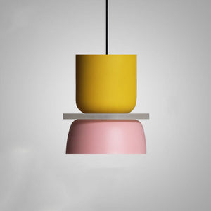 Nordic Dual-Tone Dome Pendant Light LED Zinc Alloy 1-Light Indoor