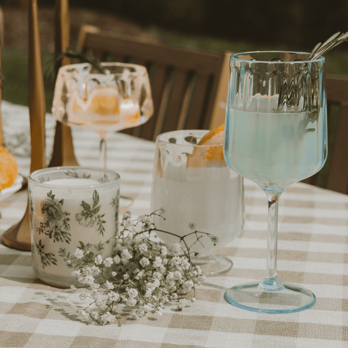 Outdoor Plastic Goblet Drinkware