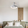 Loren 20" Modern 6-Speed Metal Dimmable Smart LED Ceiling Fan w/ App & Remote