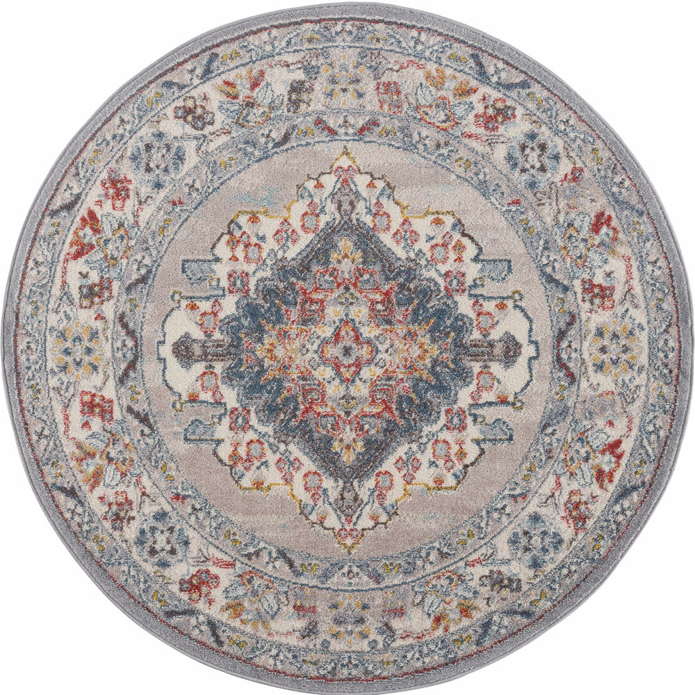 Haymond Area Rug Medium Pile Polypropylene Traditional Rug
