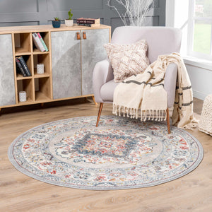 Haymond Area Rug Medium Pile Polypropylene Traditional Rug