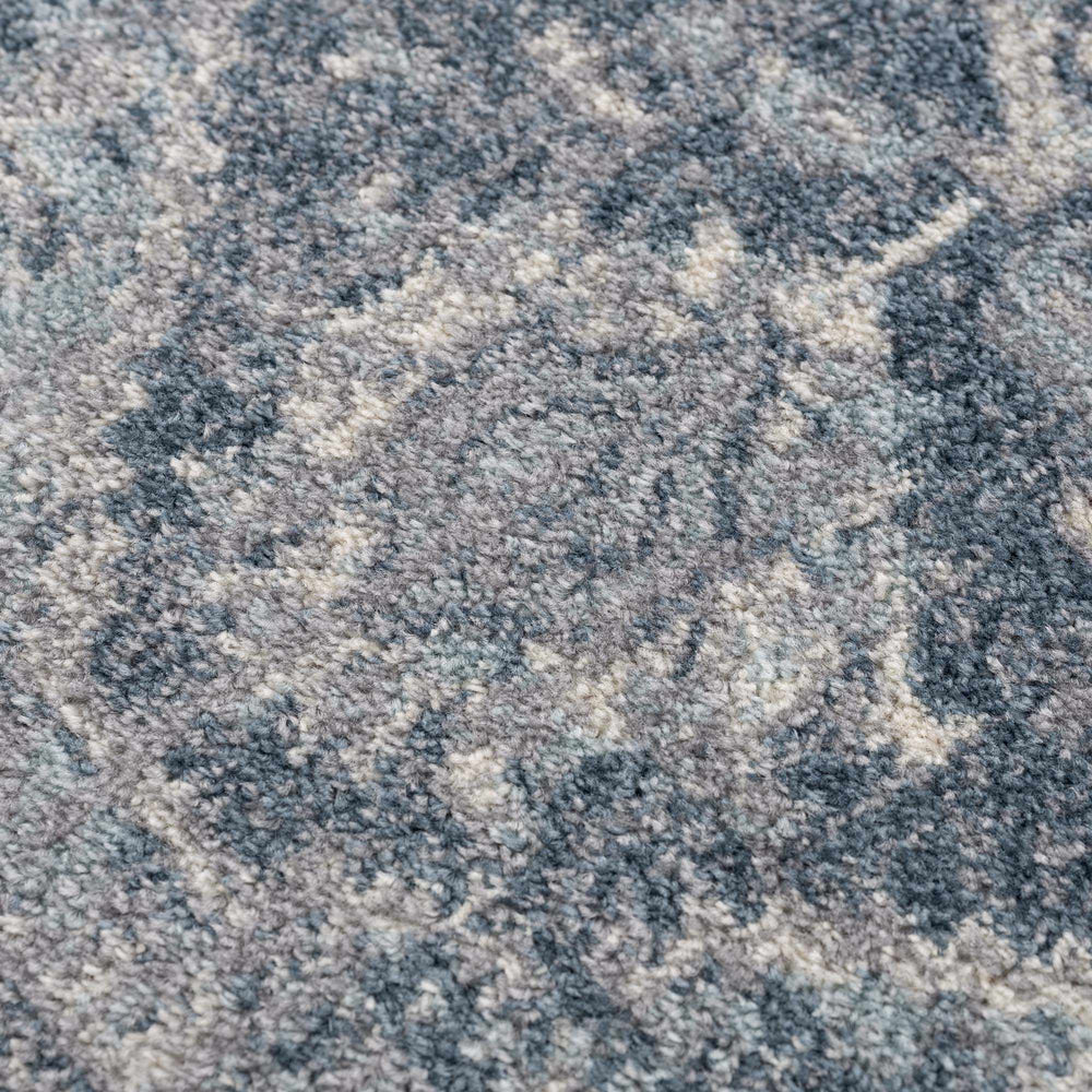 Peeta Blue Medallion Area Rug