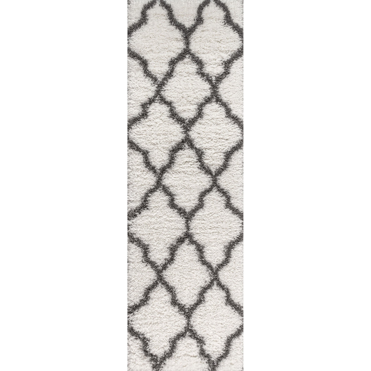 Marrakesh Shag Trellis Runner Rug