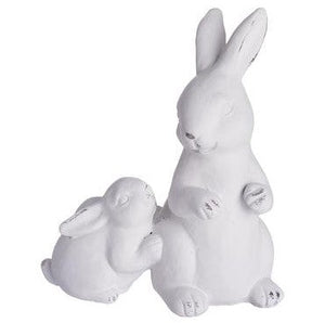 Bunnies in Antique White