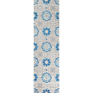 Mediterranean Medallion Indoor/Outdoor Runner Rug