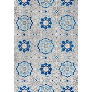 Mediterranean Medallion Indoor/Outdoor Area Rug