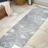 Julien Paisley High-Low Indoor/Outdoor Runner Rug