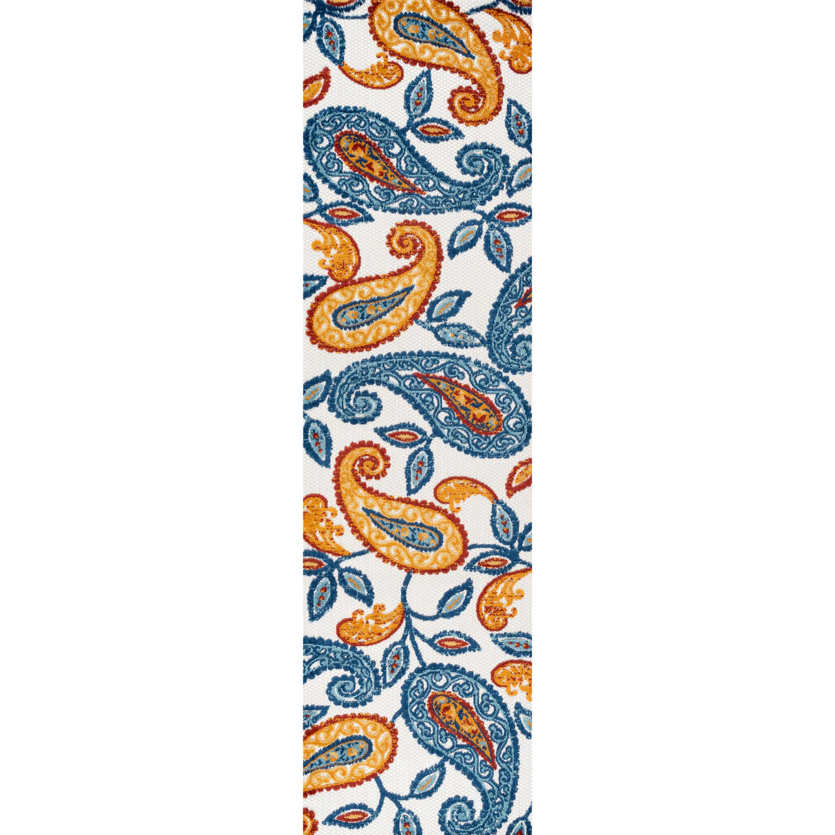 Julien Paisley High-Low Indoor/Outdoor Runner Rug