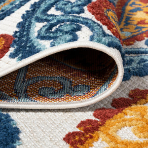 Julien Paisley High-Low Indoor/Outdoor Runner Rug
