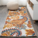 Gordes Paisley High-Low Runner Rug