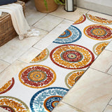 Circus-Medallion-High-Low-Indoor/Outdoor-Runner-Rug-Runner-Rugs