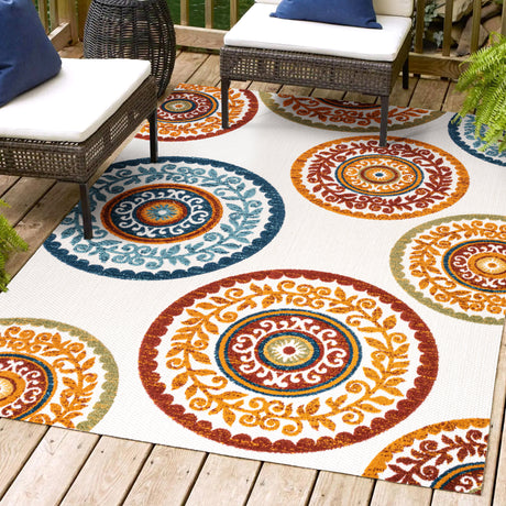 Circus-Medallion-High-Low-Indoor/Outdoor-Area-Rug-Area-Rugs