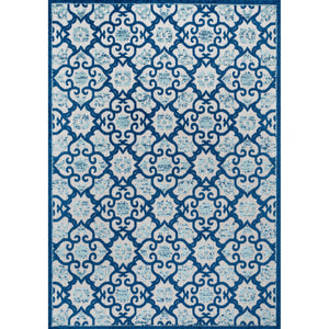 Gallia Tile Trellis High-Low Light Area Rug