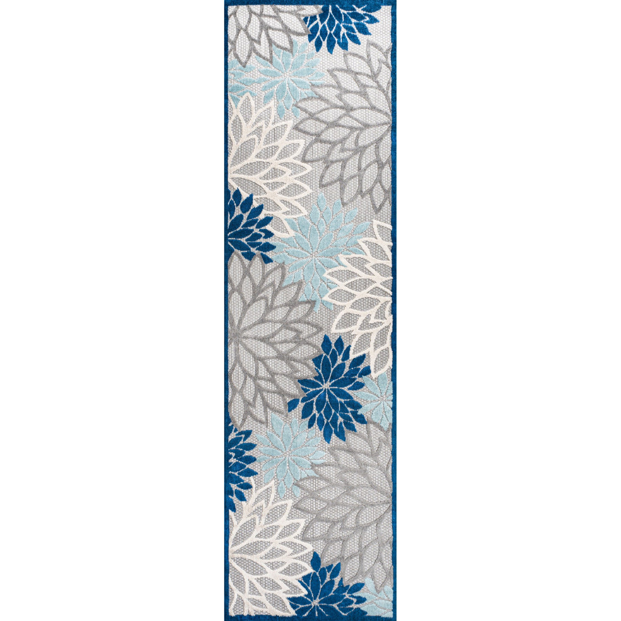 Minori Floral High-Low Runner Rug