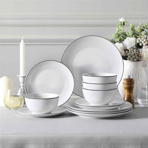Amelia 12 Piece Dinnerware Set