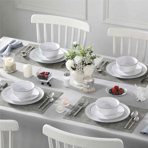 Amelia 12 Piece Dinnerware Set