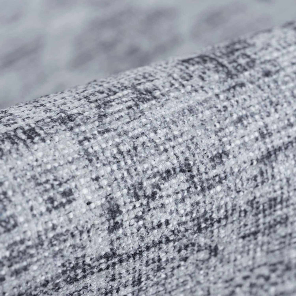 Barny Gray Blue Washable Rug