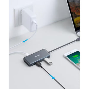ANKER PREMIUM 4-IN-1 USB-C HUB -GRAY