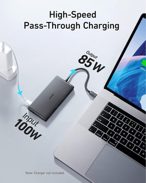 ANKER 552 USB-C HUB (9-IN-1, 4K,HDMI)- BLK