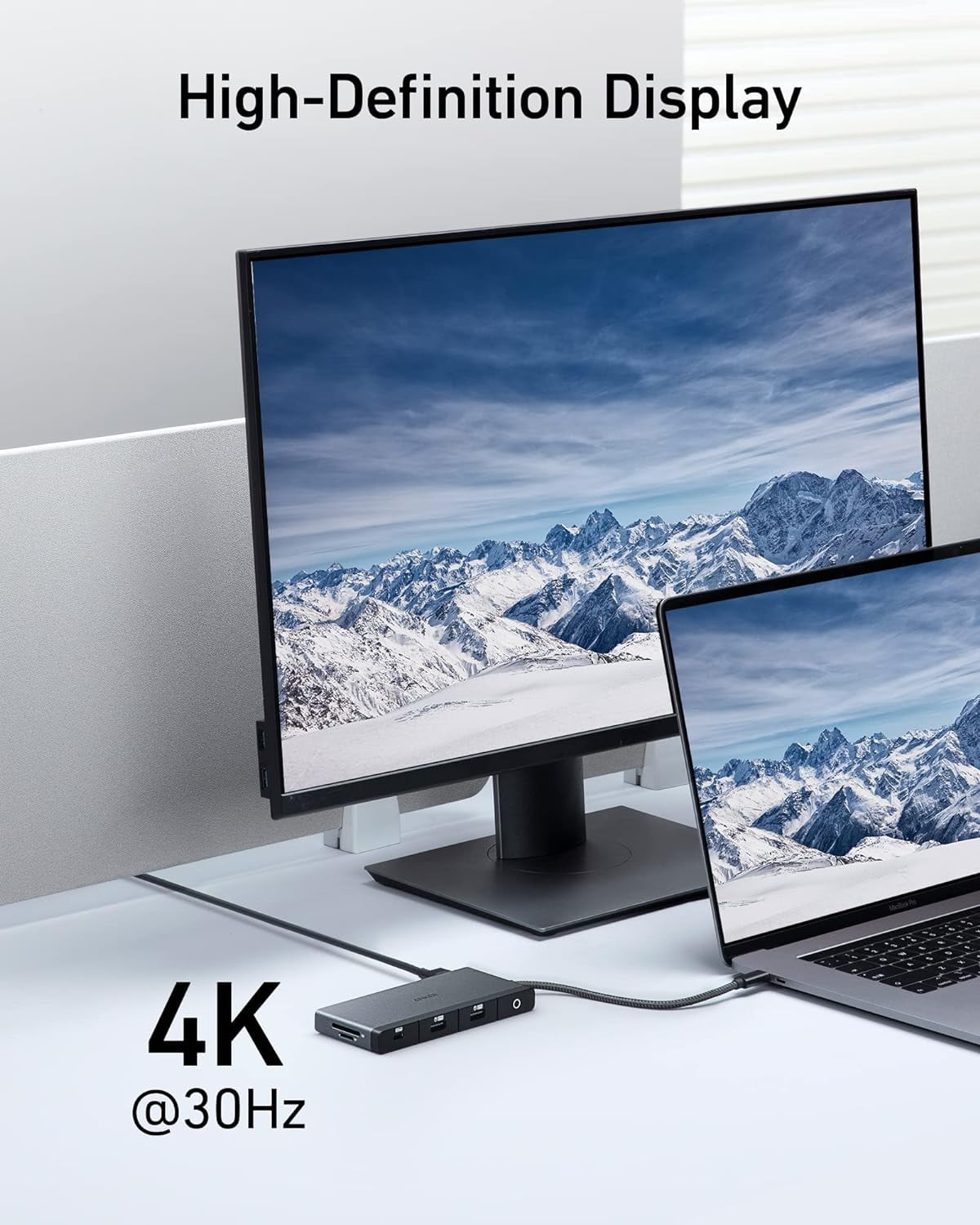ANKER 552 USB-C HUB (9-IN-1, 4K,HDMI)- BLK