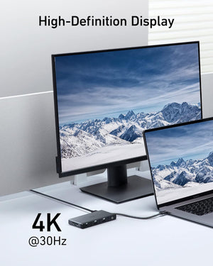 ANKER 552 USB-C HUB (9-IN-1, 4K,HDMI)- BLK