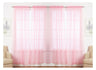 J&V Textiles 4-Pack Value: Solid Sheer Window Curtain Panels
